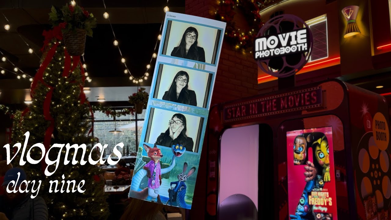 Vlogmas day nine: my bookclub chooses what I do all day