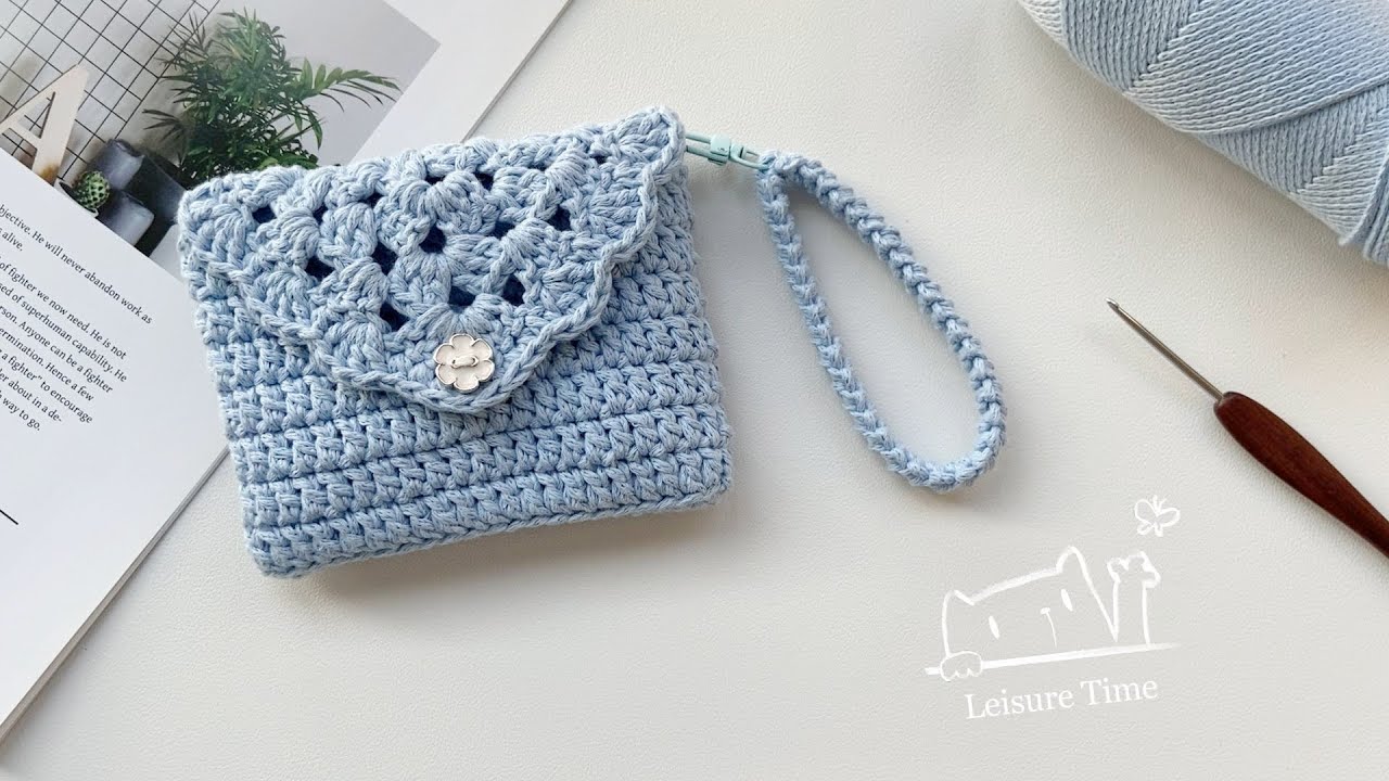 How to Crochet the Card Holder｜Bag Crochet｜Easy Crochet Tutorial｜Beginner Friendly