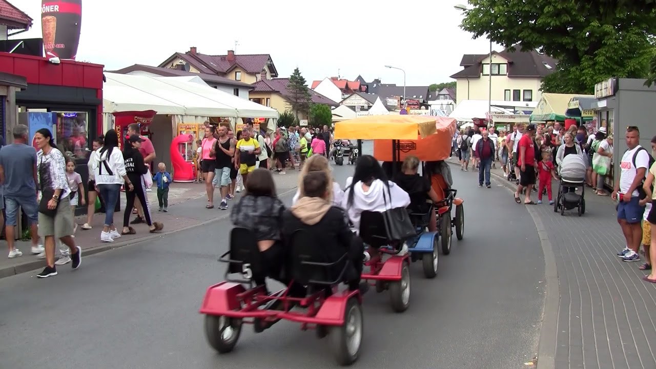 Sarbinowo 2021 - deptak i atrakcje 14-08-2021