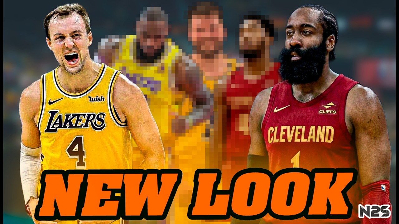 🆕NEW LOOK LAKERS - Luke KENNARD Lakers! James HARDEN Cavs