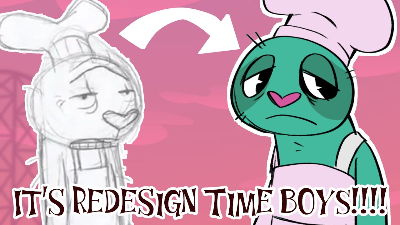 Redesigning The Scrapped HTF Characters!