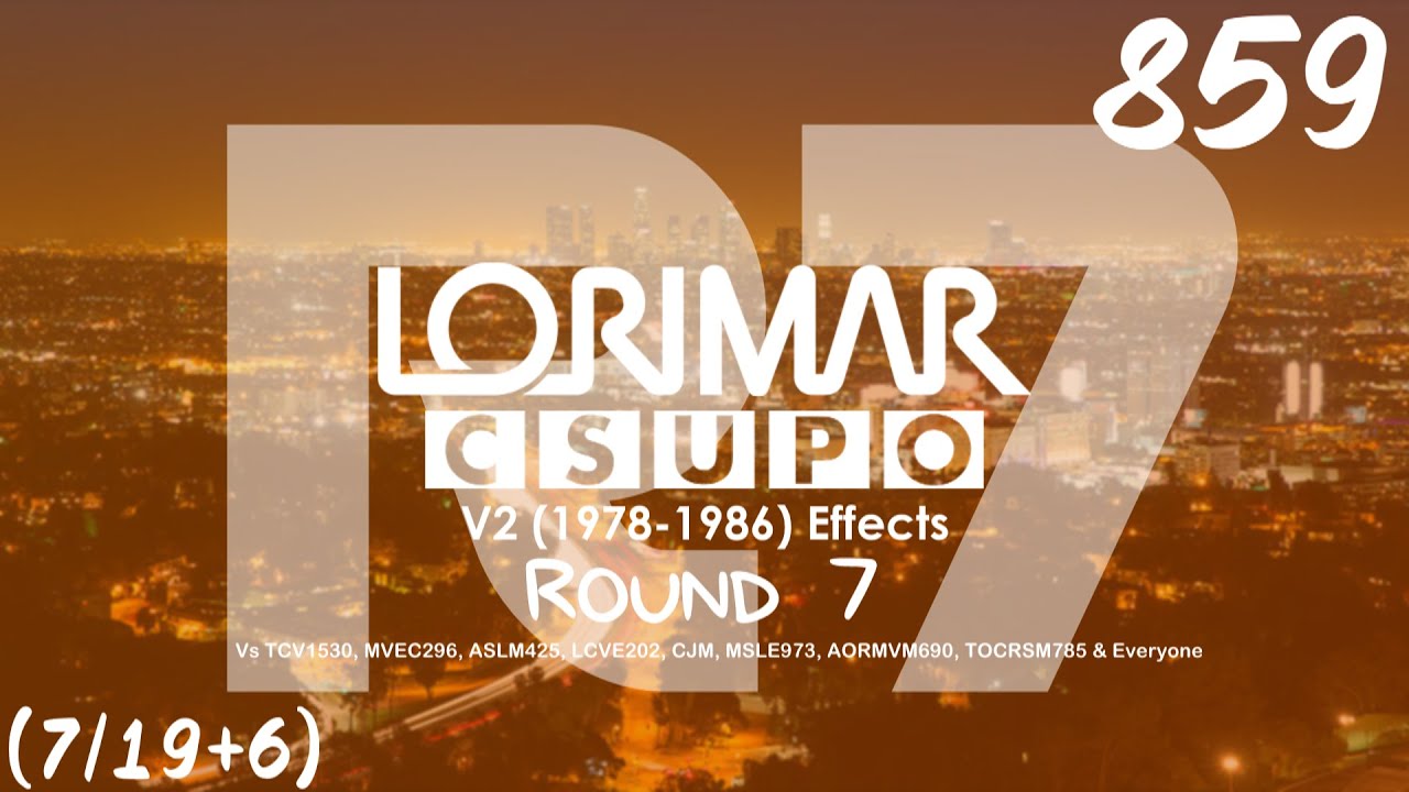 LPC V2 (1978-86) ER7 Vs TCV1530, MVEC296, ASLM425, LCVE202, CJM, MSLE973, AORMVM690, TOCRSM785 & EO