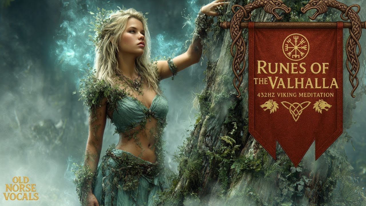 Runes of the Valhalla | 432Hz Viking Meditation with Old Norse Vocals