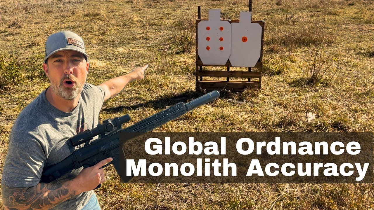 Точность тестирования Global Ordnance Monolith и обзор 600 патронов