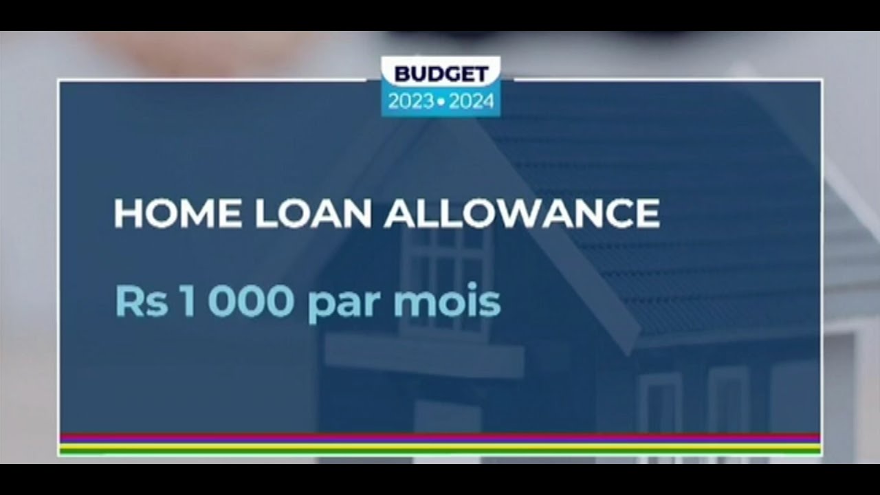 Monthly Home Loan Allowance de Rs. 1,000 - La MRA à pied d'œuvre