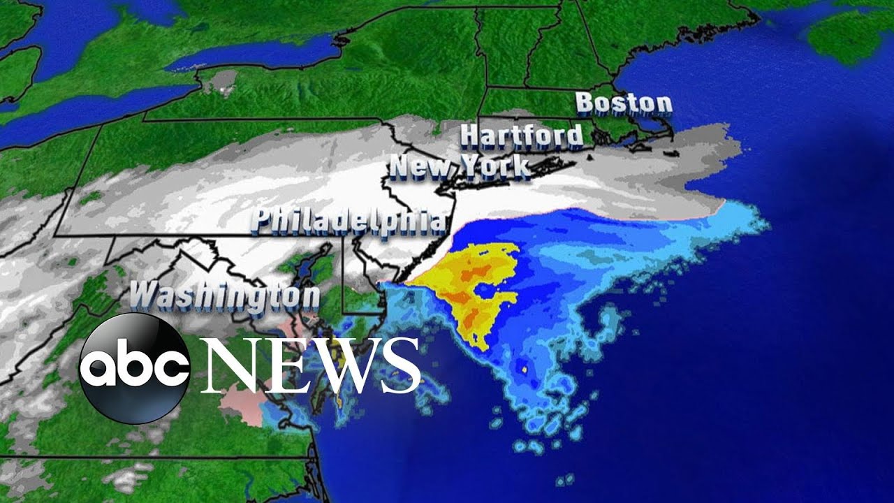 Snow Shuts Down Washington, D.C., New York City