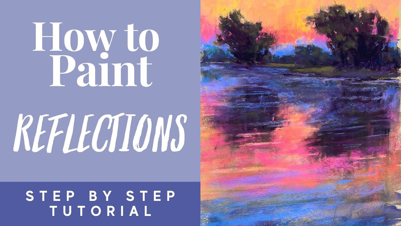 How to Paint Reflections - EASY TECHNIQUE for Beginner Artists