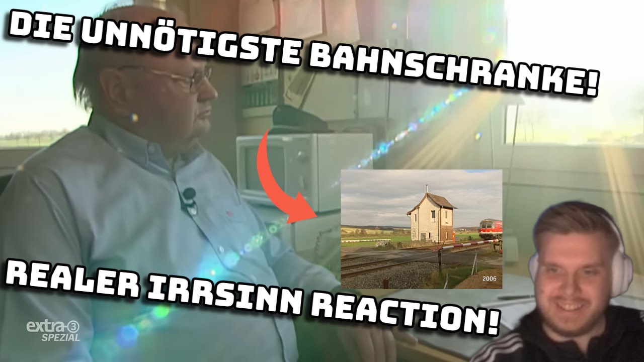 DIE WOHL UNNÖTIGSTE BAHNSCHRANKE DEUTSCHLANDS!😂YUUKIL02 REAGIERT auf REALER IRRSINN