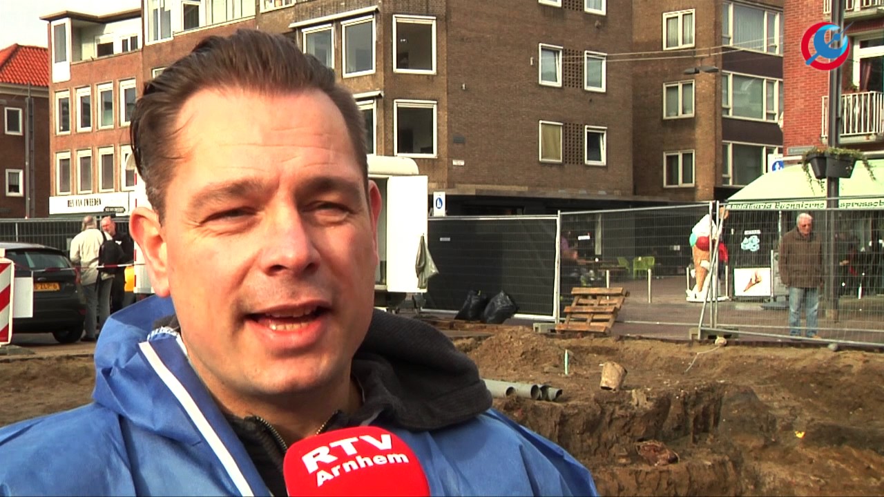 Archeologische opgravingen op het Kerkplein
