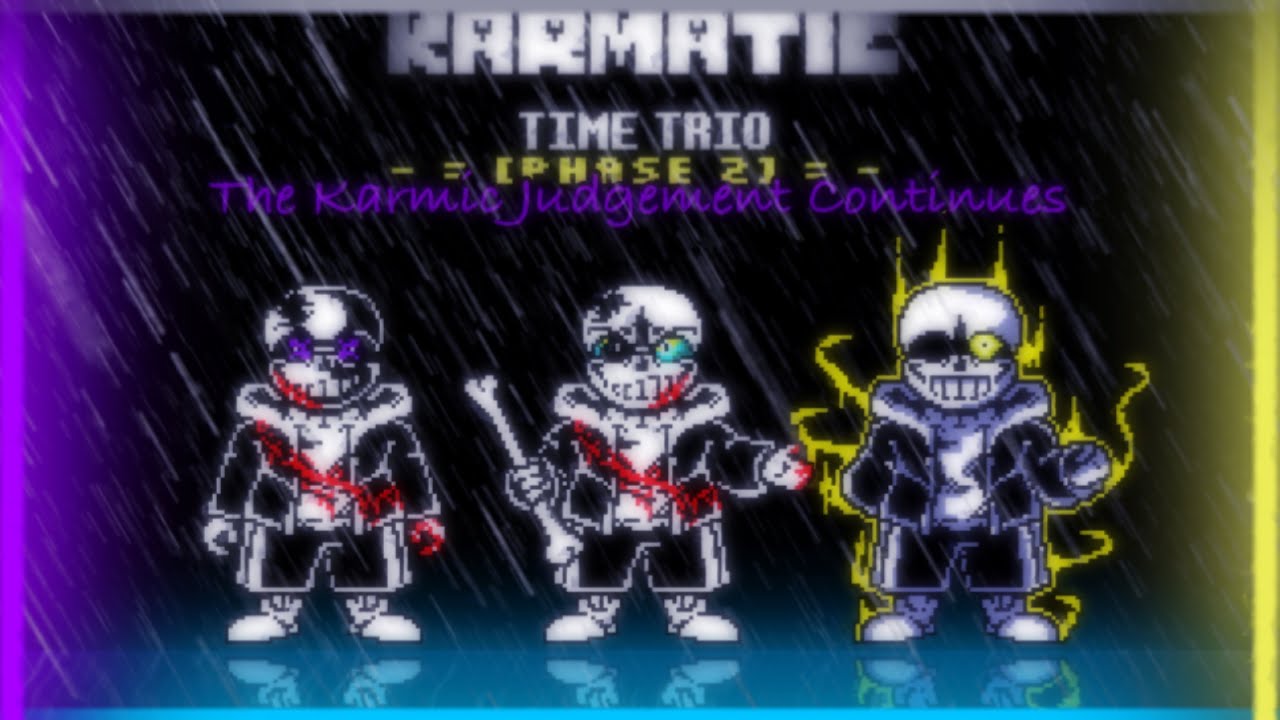 [Karmatic Time Trio] - [Phase 2/The Karmic Judgement Continues] - [Cover|ver_2]