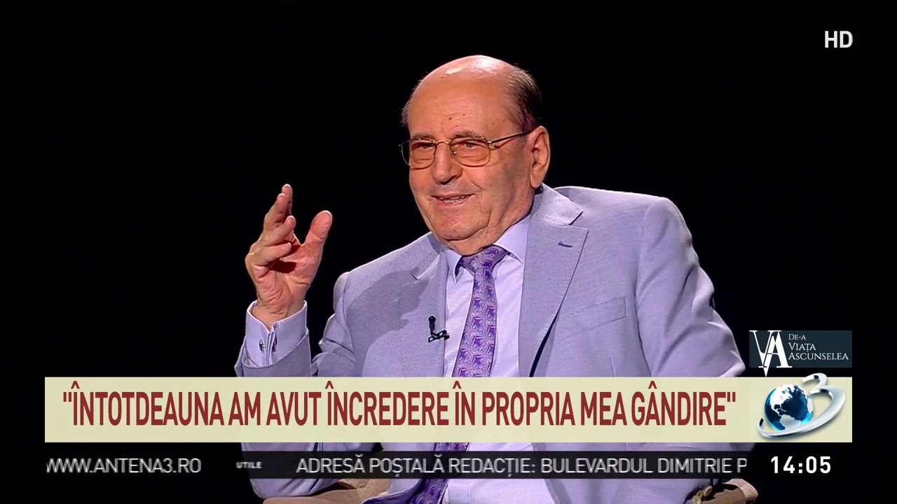 De-a viața ascunselea. Profesorul Dulcan, despre suferință: Toate suferințele au un rost, un sen