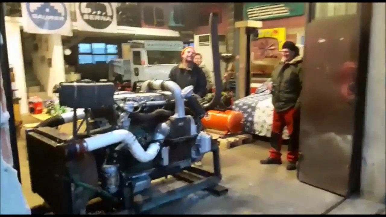 SAURER motor D1kt turbo intercooler