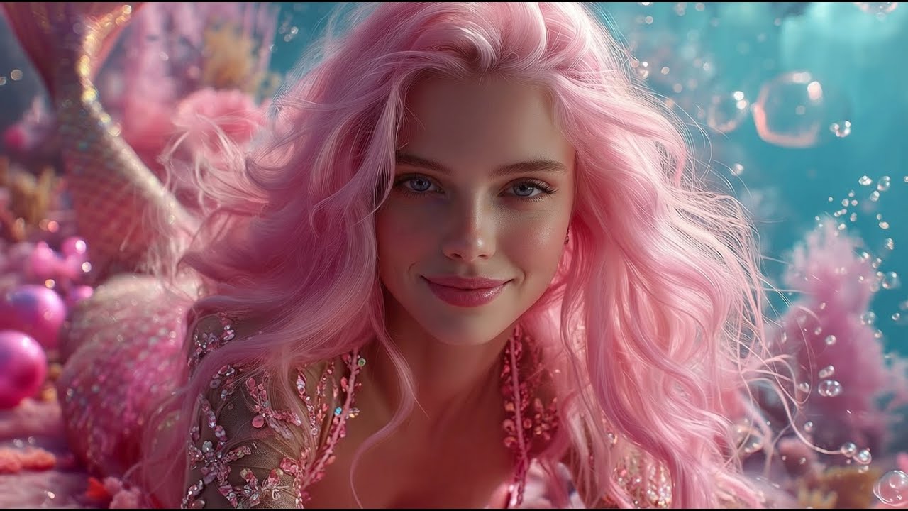 Розовая Русалка Глубин — Музыка для тишины внутри | Official Fantasy Music | Pink Mermaid