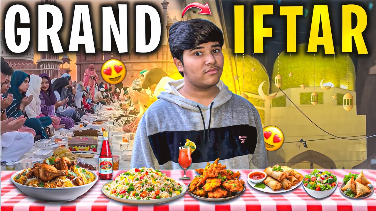 Grand Iftar in Badshahi Masjid 😍 | Bibi Pak Daman Par Hazri ✨