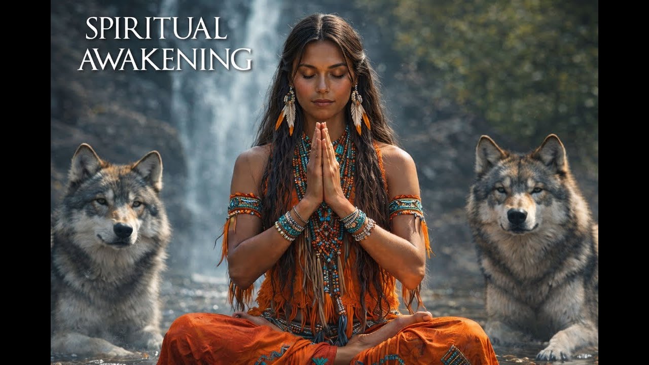 Indigenous Native American Flute Music 🐺 Deep Healing & Wolf Spirit Meditation