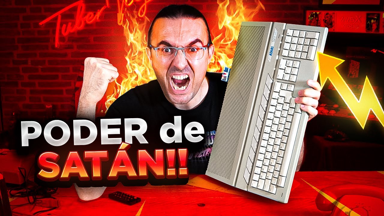 MI SUEÑO hecho REALIDAD 👉  ULTRAPOTENCIE mi primer ORDENADOR ATARI ST de los 80