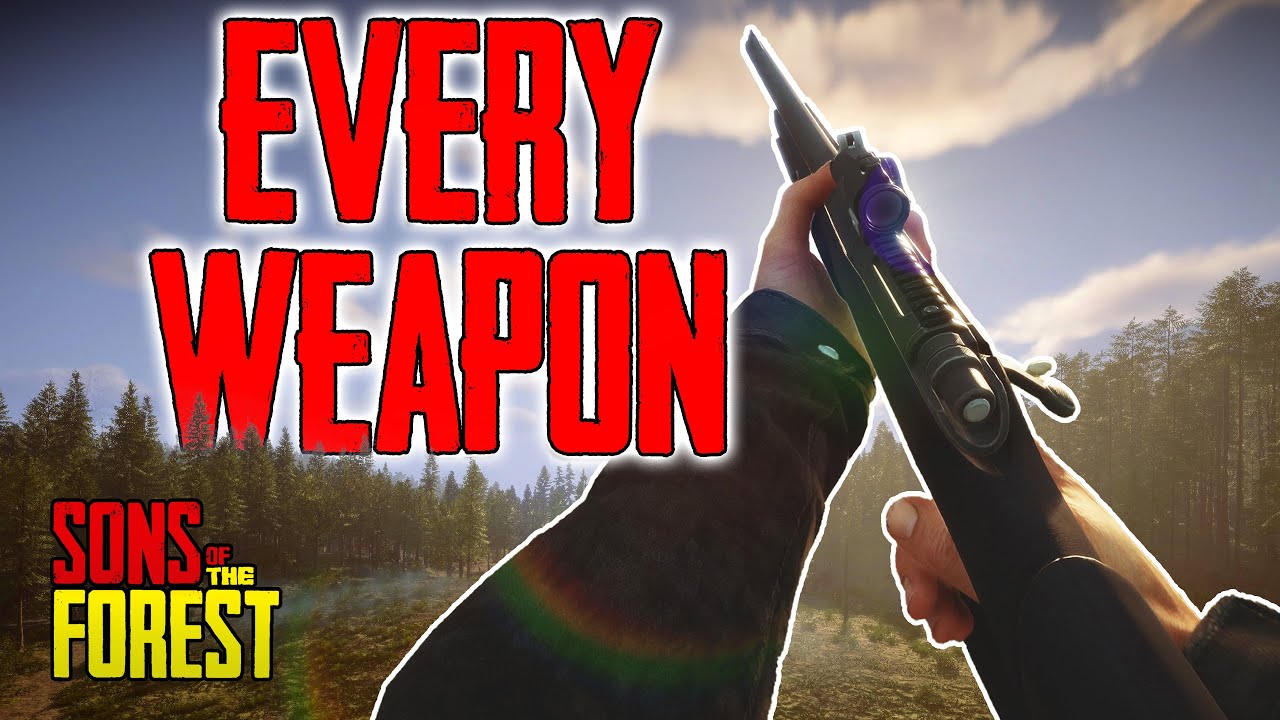 Where to Find ALL WEAPONS in Sons Of The Forest | Guide to All Locations