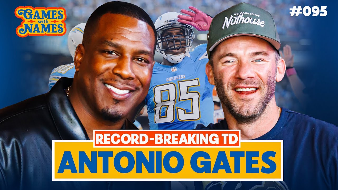 Antonio Gates Reveals the Story Behind His Record-Breaking 116 TDs [Full Episode]