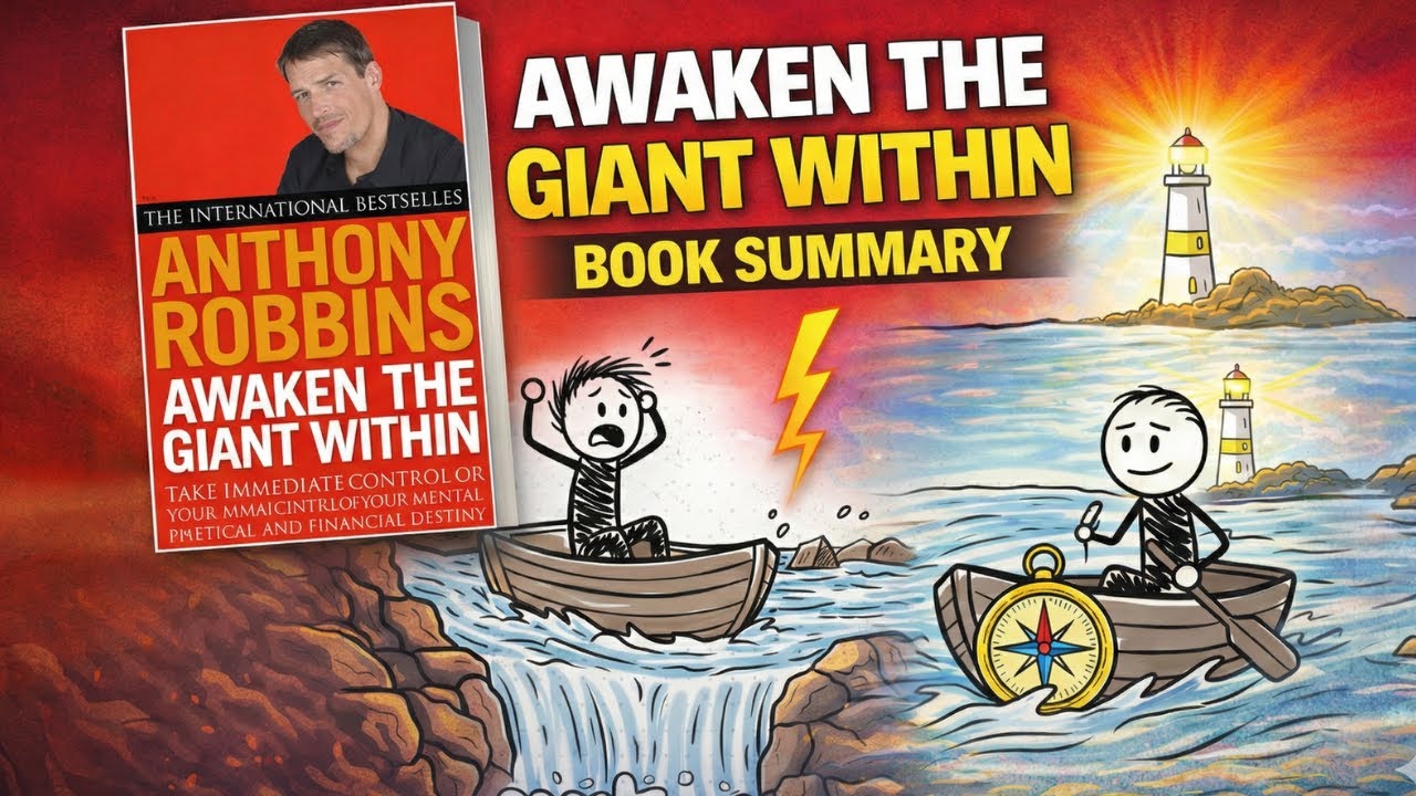 Awaken the Giant Within by Tony Robbins | Full Book Summary
