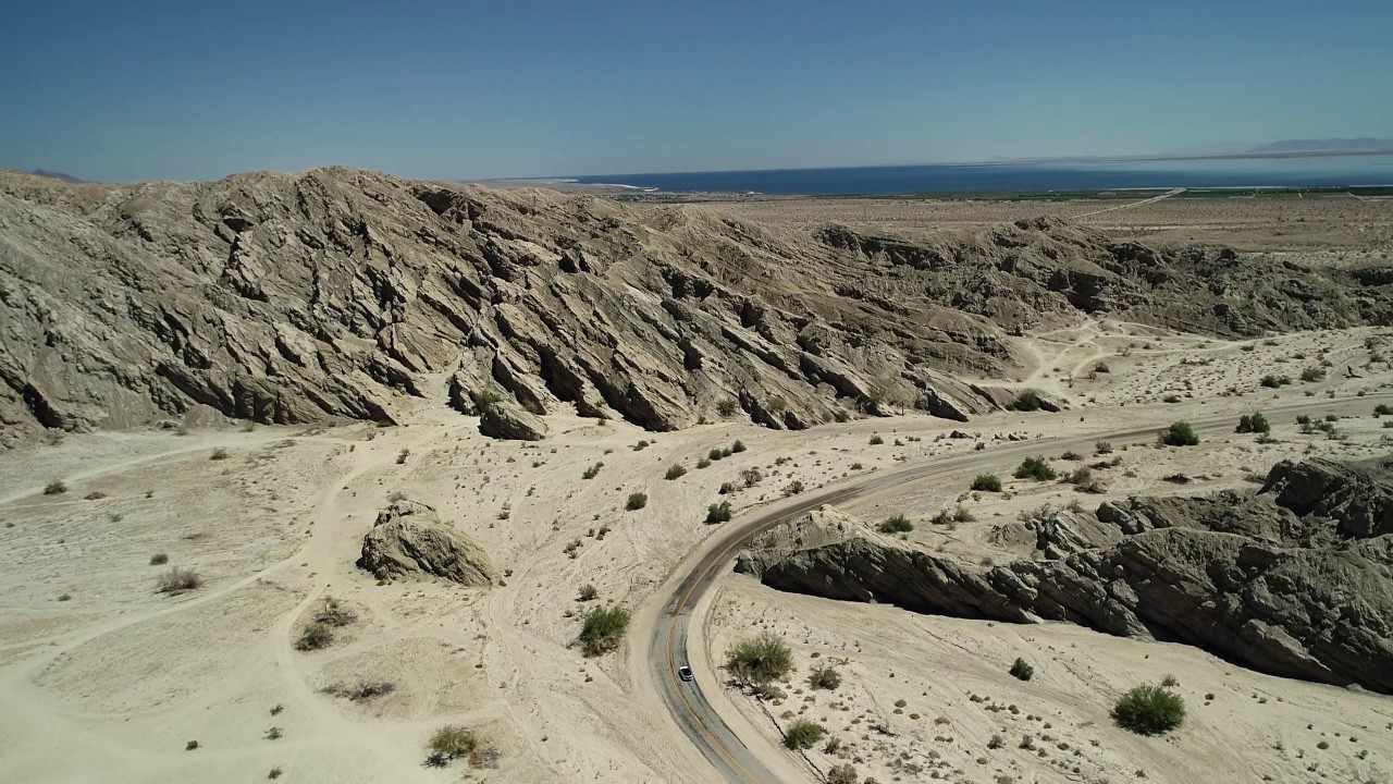 Drive thru Mecca Hills, CA