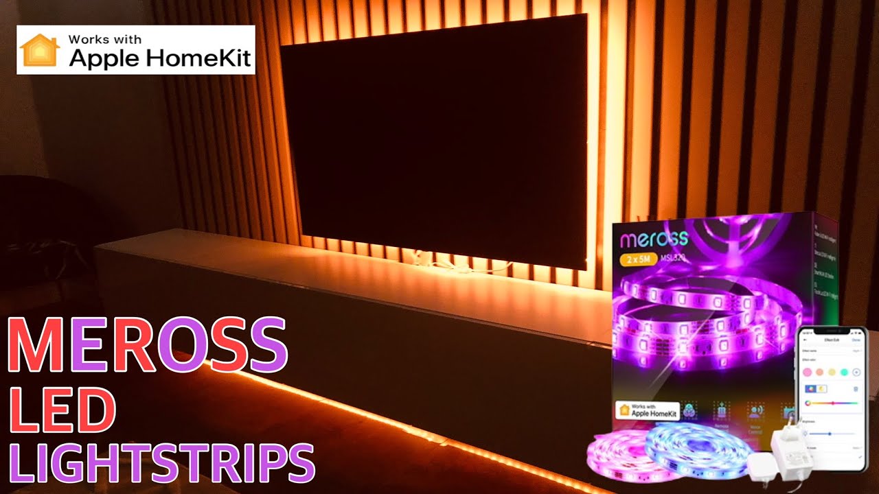 Meross LED Light Strip Review & Unboxing | Is this LED strip right for you? | HOMEKIT Enabled