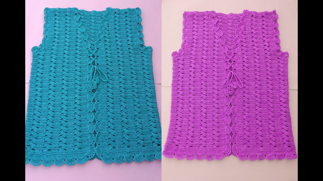 Super Easy Crochet Woman Sweater Free Pattern + video tutorial for beginners