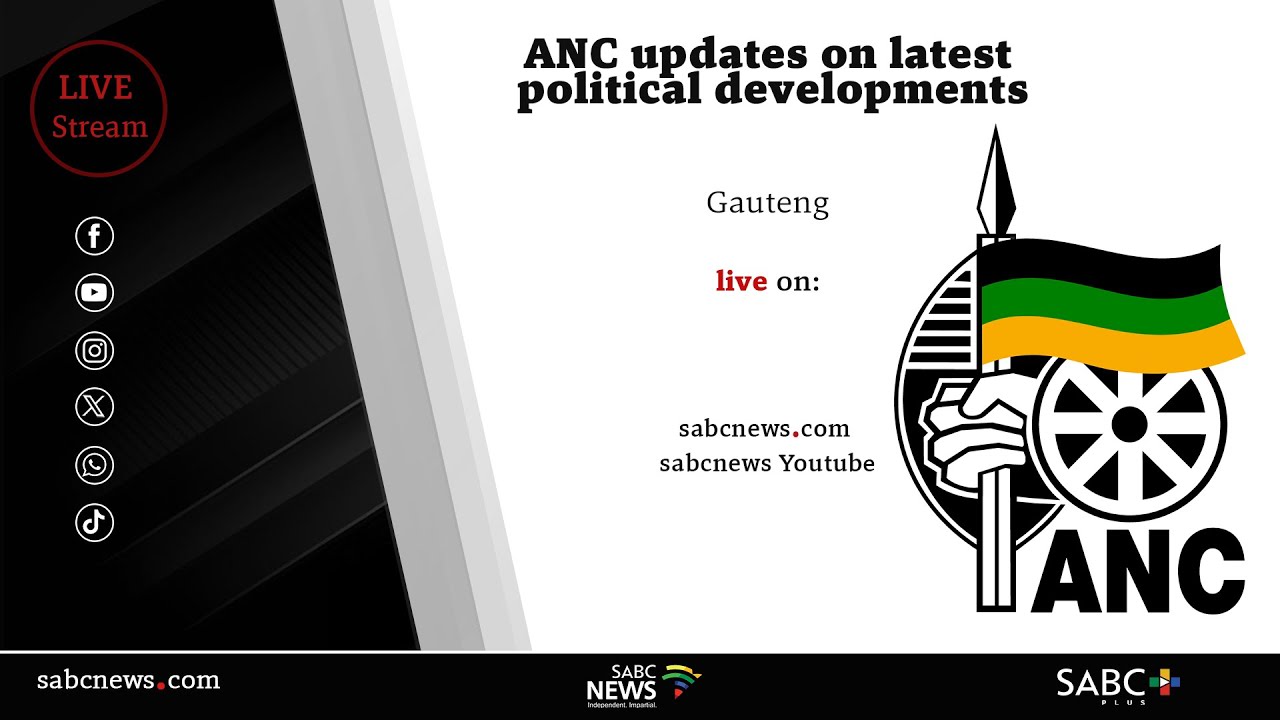 ANC updates on latest  political developments