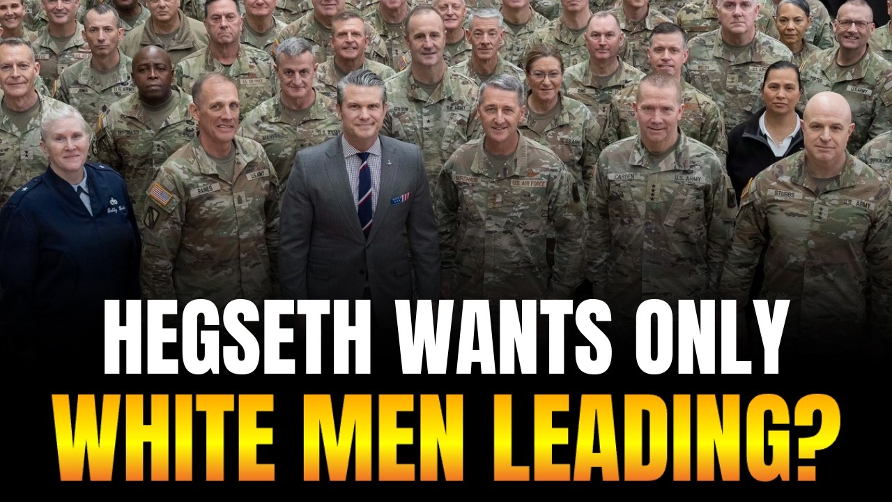 NYT Reports Hegseth Displays Blatant Racism in Military, Wanting Only White Men Leading Our Military