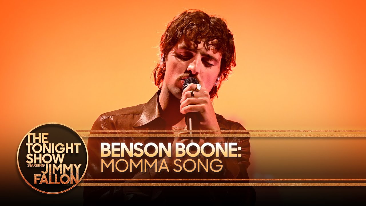 Benson Boone: Momma Song | The Tonight Show Starring Jimmy Fallon