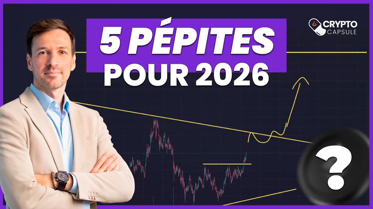 Ces 5 ALTCOINS vont EXPLOSER en 2026 !  🚀