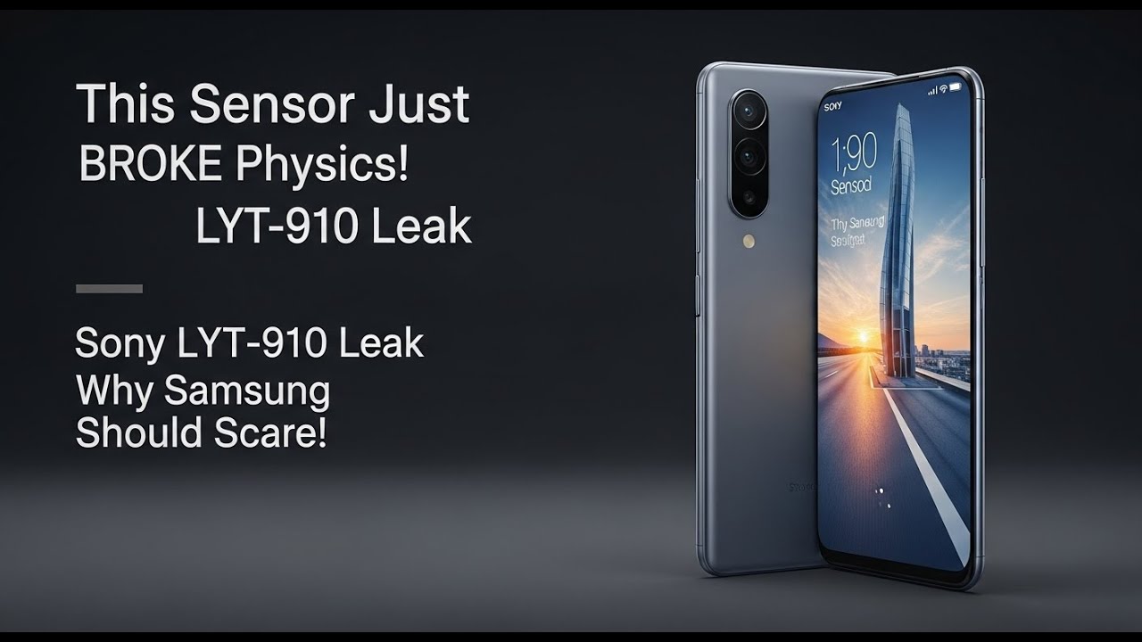 This Sensor Just BROKE Smartphone Physics! | Sony LYT-910 Leak & Why Samsung Should Be Scared