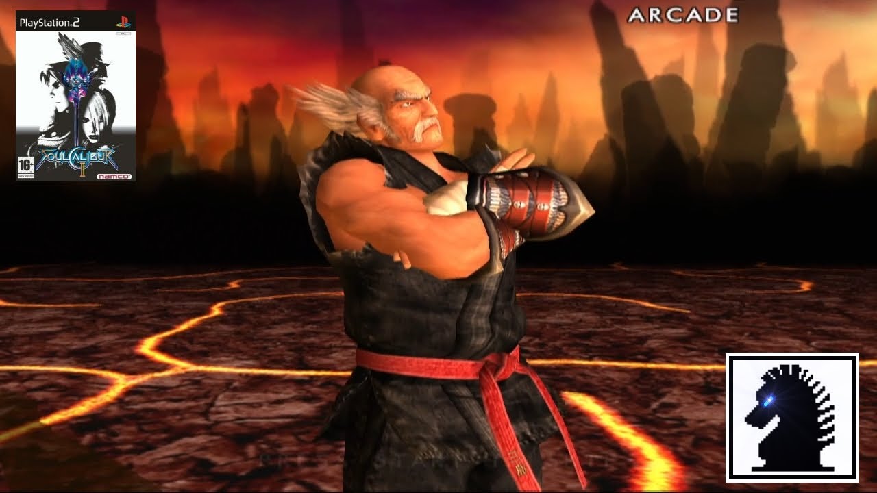 PS2 SoulCalibur II - Heihachi Mishima