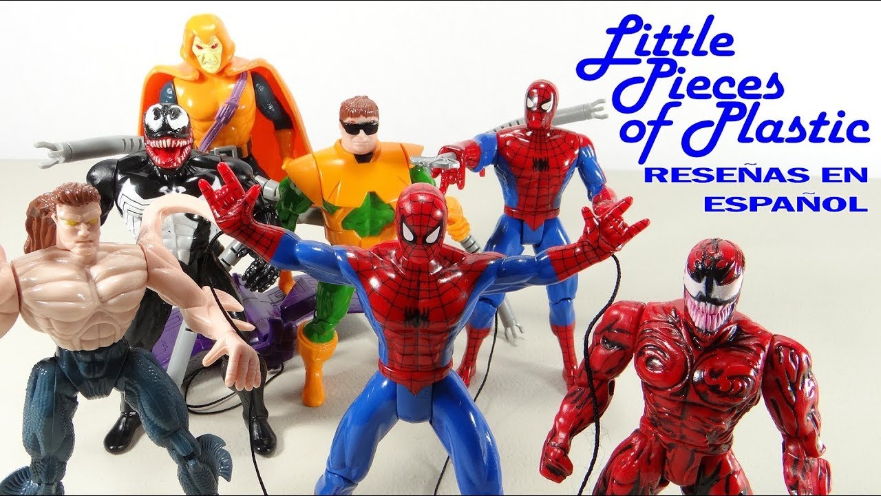 Spider-Man The Animated Series Wave 1 Reseña Revisión Review Little Pieces Plastic