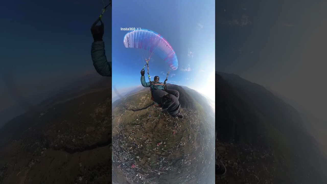 My Solo Para Gliding Experience [Vertical Format] in Bir Billing, Himachal Pradesh, India