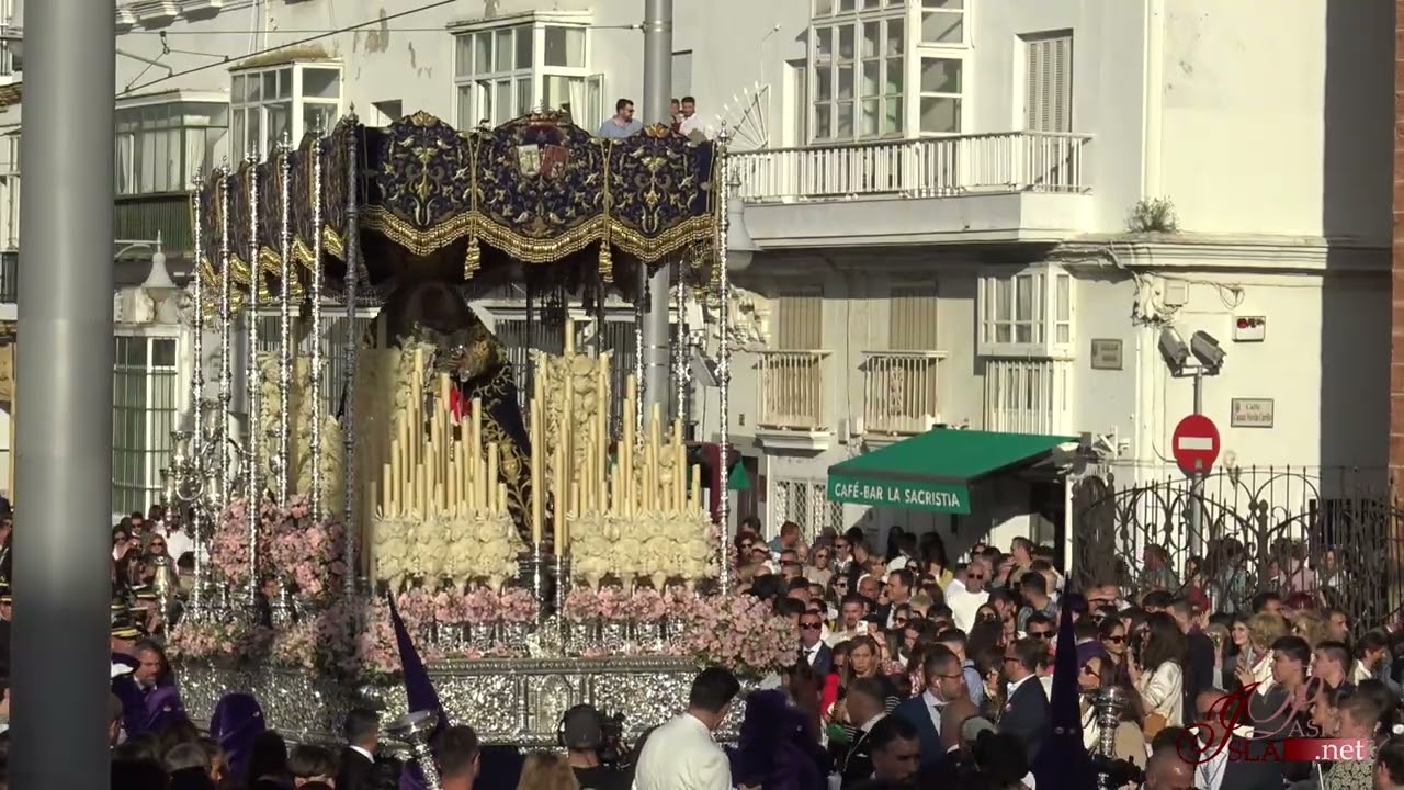 Salida de Lágrimas | Hermandad Columna | 4K | Semana Santa San Fernando 2025