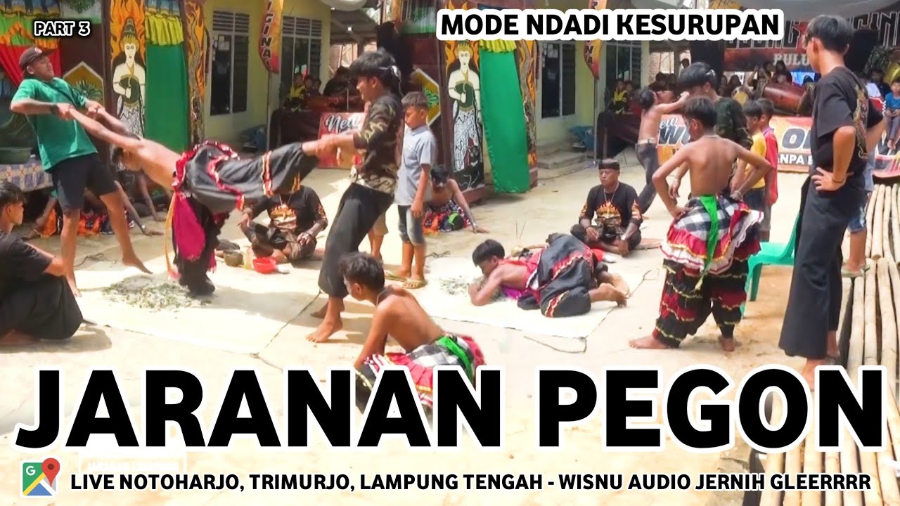 Mode Ndadi Kesurupan Jaranan Pegon Turonggo Wulung Original Live Notoharjo, Trimurjo terbaru 2026 