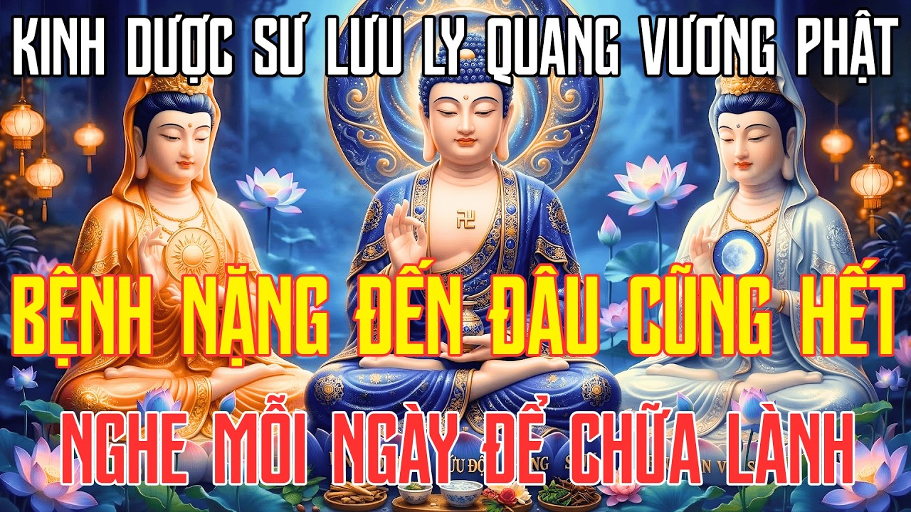 Tụng Kinh Dược Sư Bệnh Nặng Đến Đâu Cũng Hết, Nghiệp Lớn Đến Đâu Cũng Tan | Cực Kỳ Linh Nghiệm