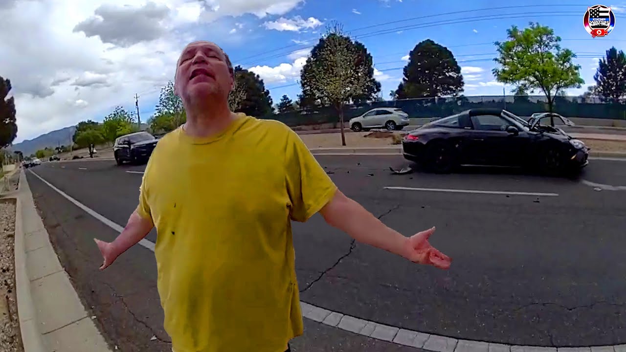 Drunk Man Totals $140,000 Porsche and Flees from Police