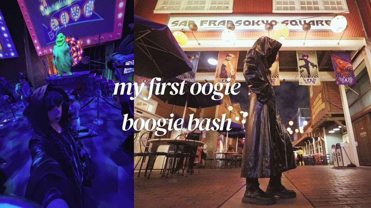 my first time at oogie boogie bash