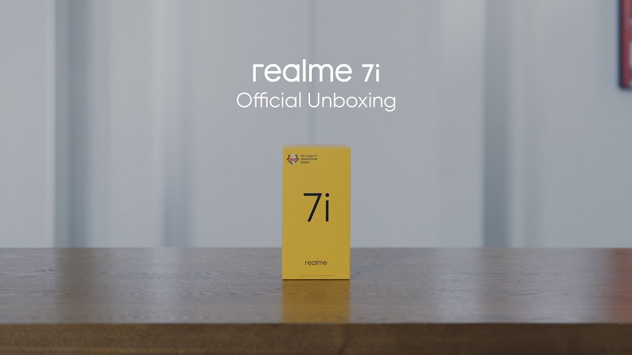 realme 7i | Official Unboxing