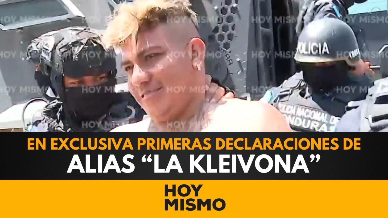 En exclusiva primeras declaraciones de Kleivin Orellana alias  La Kleivona