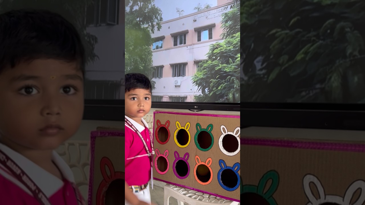 Colour Matching | LKG Kids | St Mary’s School Chikkarayapuram, Chennai | 