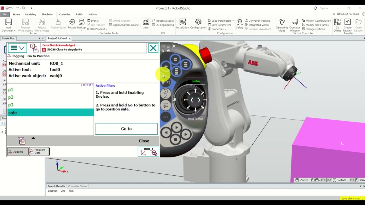 Как легко программировать роботов ABB с помощью FlexPendant — Teach Pendant
