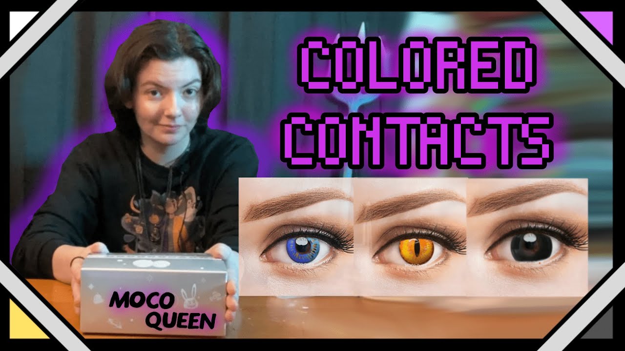 Mocoqueen Colored Contacts: Unboxing and Review!