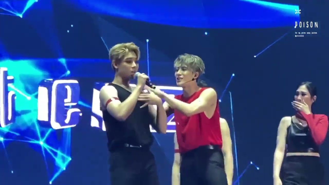 Jackson Wang asking his dancers to speaking Thai | Kpop Masterz Bangkok, Thailand 20220731