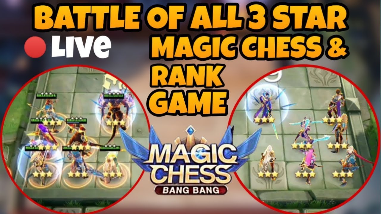 🔴Live Magic Chess & Rank Game