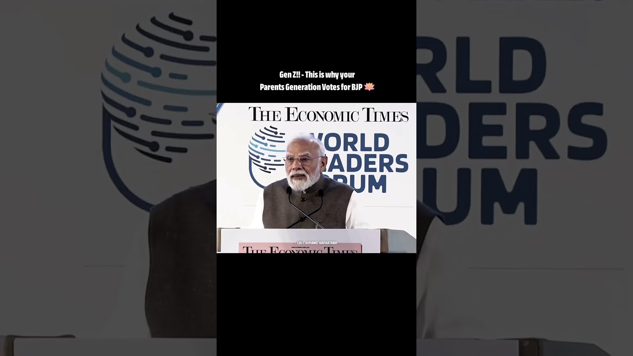 Gen Z must watch this speech by Modi ji💯 #shorts #modi