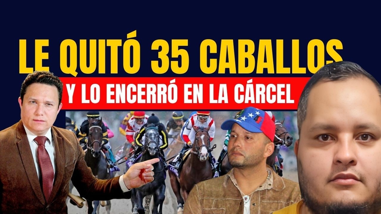 EL POTRO LO ENCARCELÓ, LE QUITÓ SUS CABALLOS Y AHORA SALEN LAS PRUEBAS