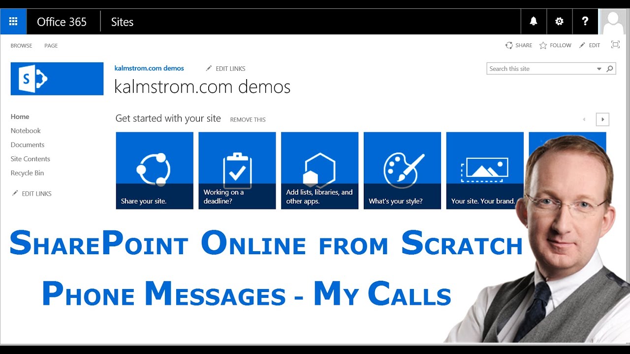 My Calls Web Part -  SharePoint Phone Messages Automation 11