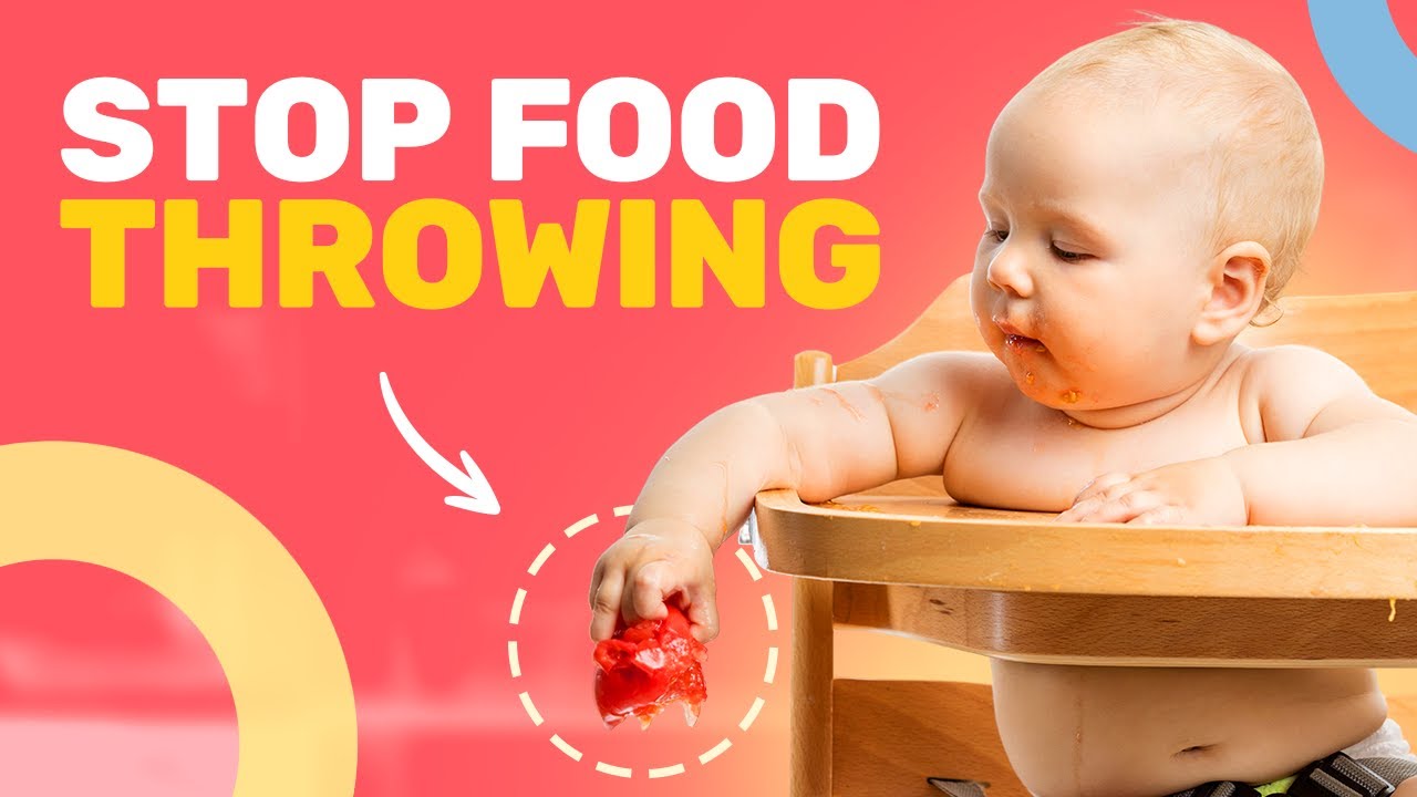 Tips to Stop Your Baby Throwing Food Now! Watch this Video if Your Baby Throws Food on the Floor